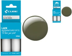 Cube Set De Stylos De Réparation De Peinture OLIVE GREEN