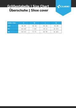 Cube -Cube Sizing Cube Ueberschuhe 4