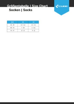 Cube -Cube sizing cube socken